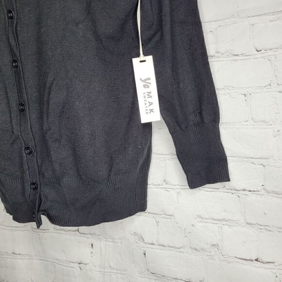 Women's Lightweight Knitted Cardigan Sweater Medium - Picture 3 of 4